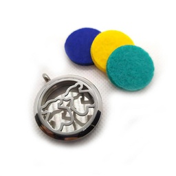 [DA012] Difusor Collar Acero EOP 3cm - Modelo Osos